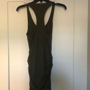 Olive green bodycon dress!